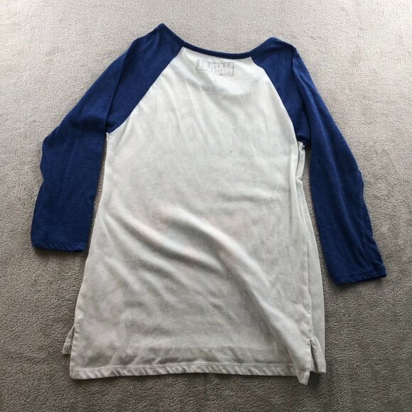 Marvel Mens Thor T-Shirt Large 3/4 Sleeve Mighty Thor Graphic Tee Casual Comics - Picture 9 of 9